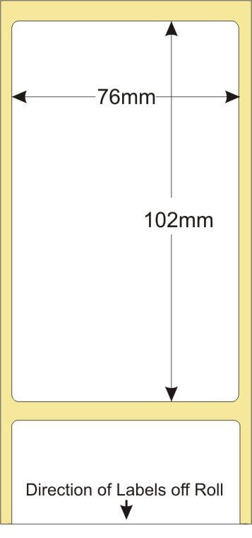 Thermal Transfer, Perm 1,500/Roll