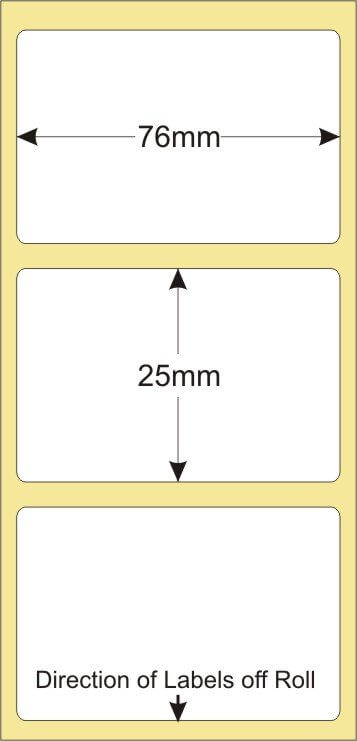 Thermal Eco, Perm 3,000/Roll 