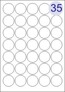 35 Labels Per Page