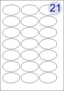 21 Labels Per Page