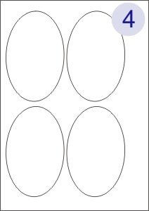 4 Labels Per Page