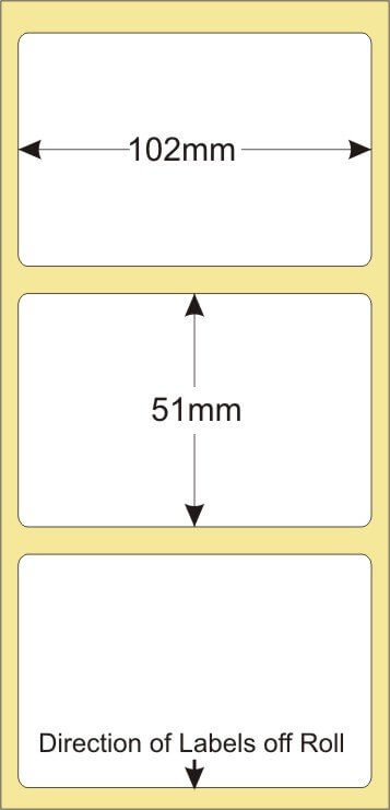 Thermal Eco, Perm 1,000/Roll