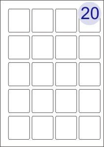 4 across x 5 down