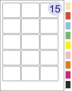 3 across x 5 down