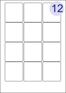 3 across x 4 down