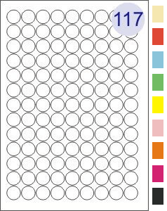 117 Labels Per Page