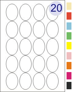 20 Labels Per Page