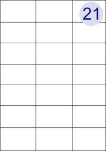3 across x 7 down