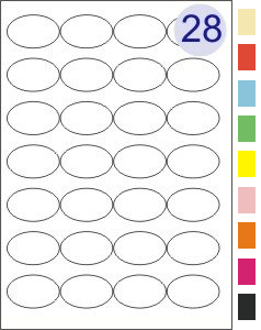 28 Labels Per Page