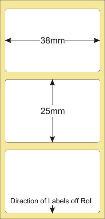 Thermal Transfer, Perm 2,000/Roll
