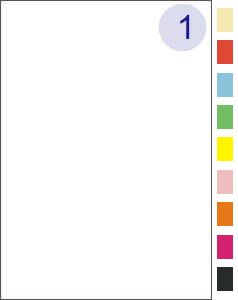 1 Up Label Sheets (Square Corners)