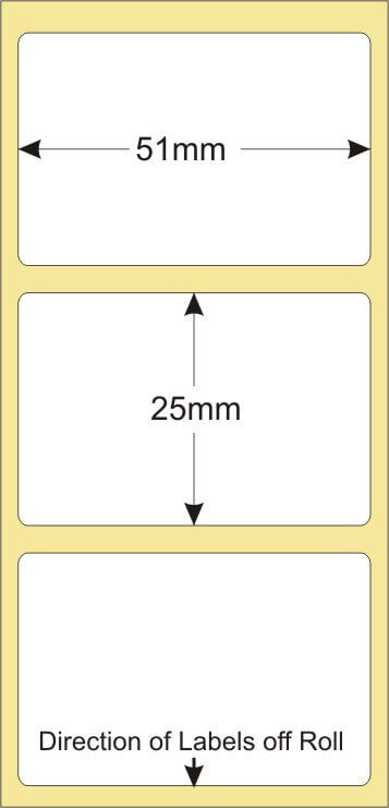 Thermal Transfer, Perm 5,000/Roll