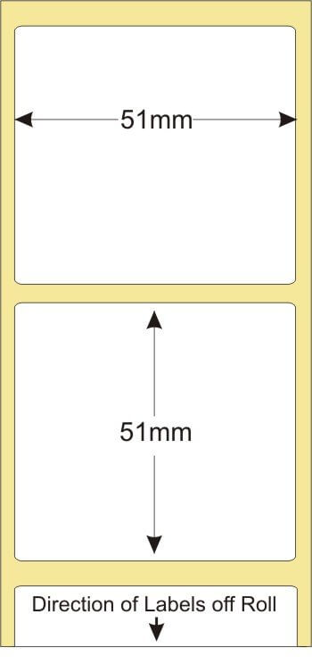 Thermal Transfer, Perm 2,500/Roll