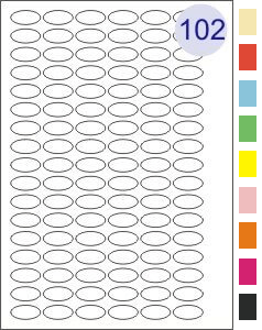 102 Labels Per Page
