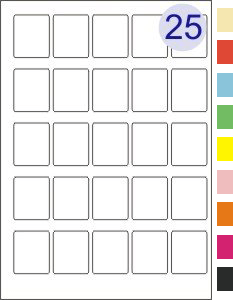 5 across x 5 down