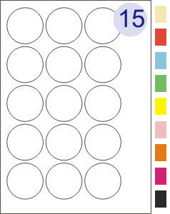 15 Labels Per Page