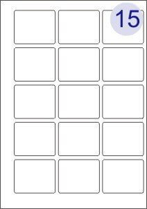 3 across x 5 down