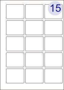 3 across x 5 down