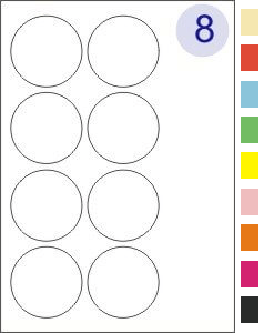 8 Labels Per Page