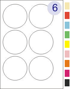 6 Labels Per Page