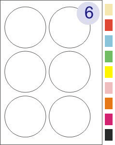 6 Labels Per Page