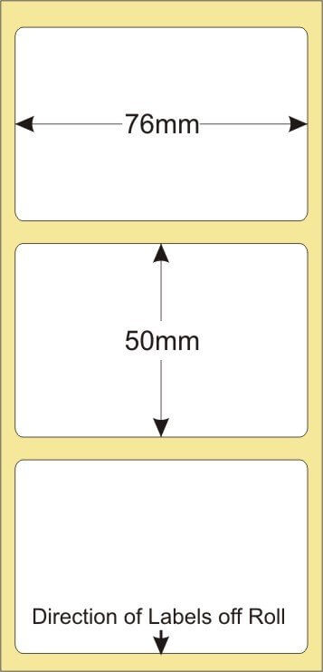 Thermal Transfer, Perm 3,500/Roll