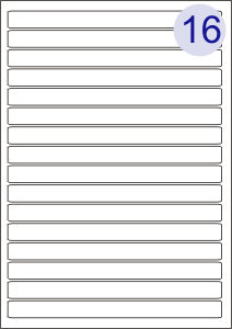 16 Up Label Sheets (Round Corners)