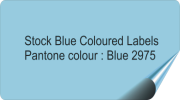 Light Blue Coloured Labels