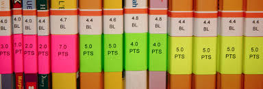 Coloured Book Labels