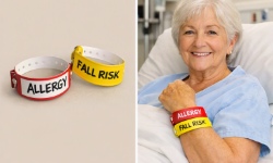 hospital printed wristbands