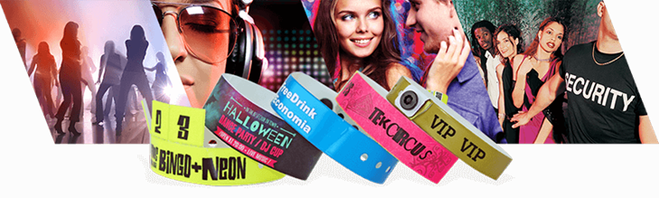 nightlife and events wristbands