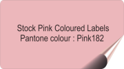 Pink Coloured Labels