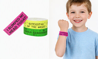 printed wristbands for schools