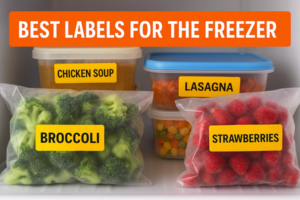 What Are the Best Labels to Use in the Freezer?