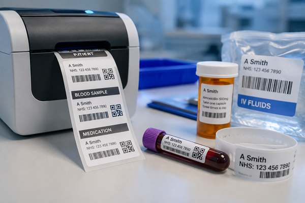 How Healthcare Providers Use Labels for Patient Safety and Tracking