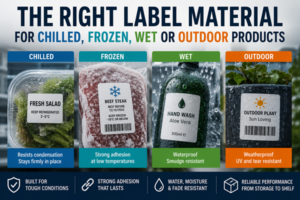 What Label Material do you Need for Chilled, Frozen, Wet or Outdoor Products?