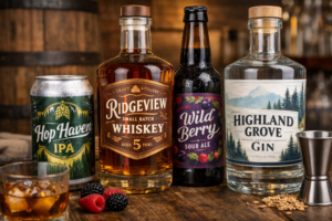 How Craft Breweries and Distilleries Use Custom Labels to Build Brand Identity