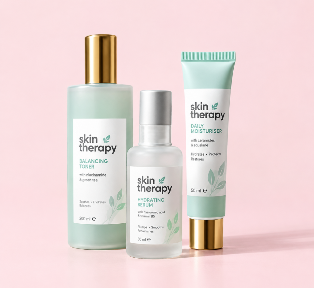 labels on cosmetic products