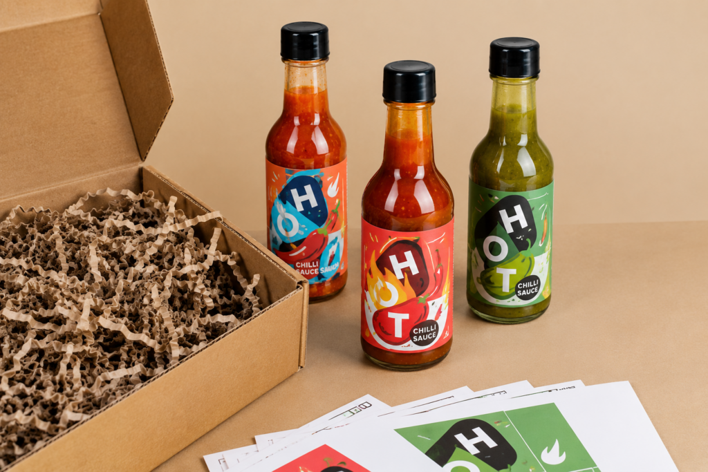 labels on food bottles